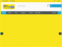Tablet Screenshot of polebatterie38.com